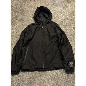 CP Company Men’s Metropolis Series Hooded Pertex Padded Jacket Size Xl Black